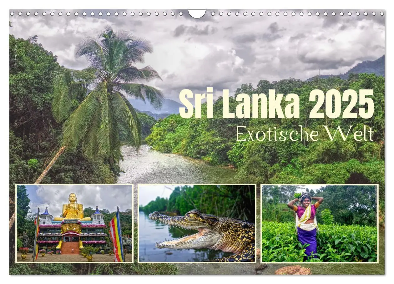 Cover: 9783435670659 | Sri Lanka 2025 ¿ Exotische Welt (Wandkalender 2025 DIN A3 quer),...