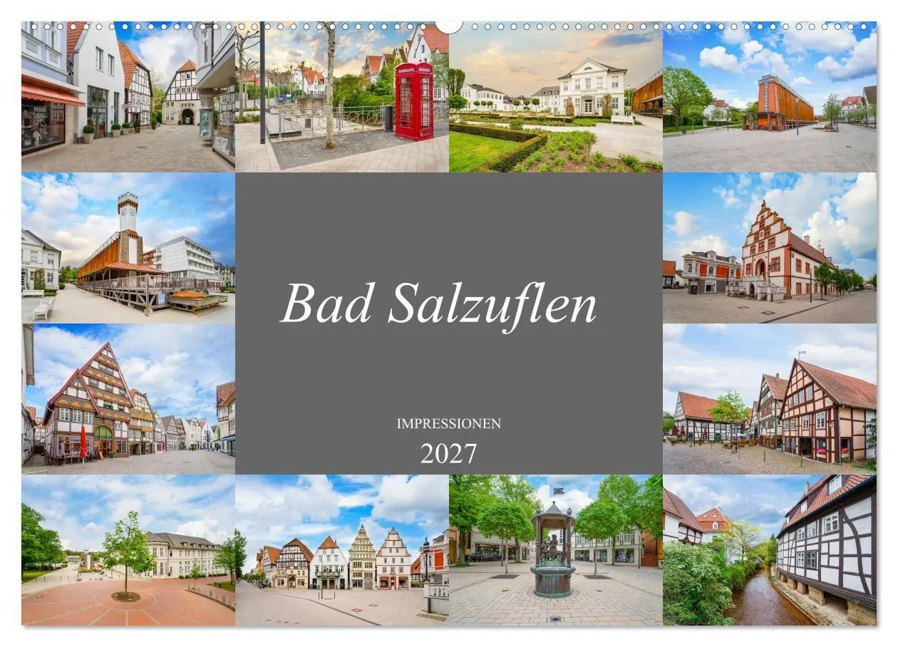 Cover: 9783569490659 | Bad Salzuflen Impressionen (Wandkalender 2027 DIN A2 quer),...