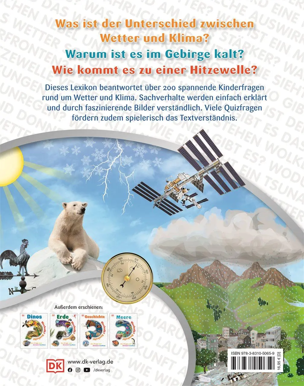 Rückseite: 9783831050659 | Weshalb? Deshalb! Wetter | Steve Setford | Buch | Weshalb? Deshalb!