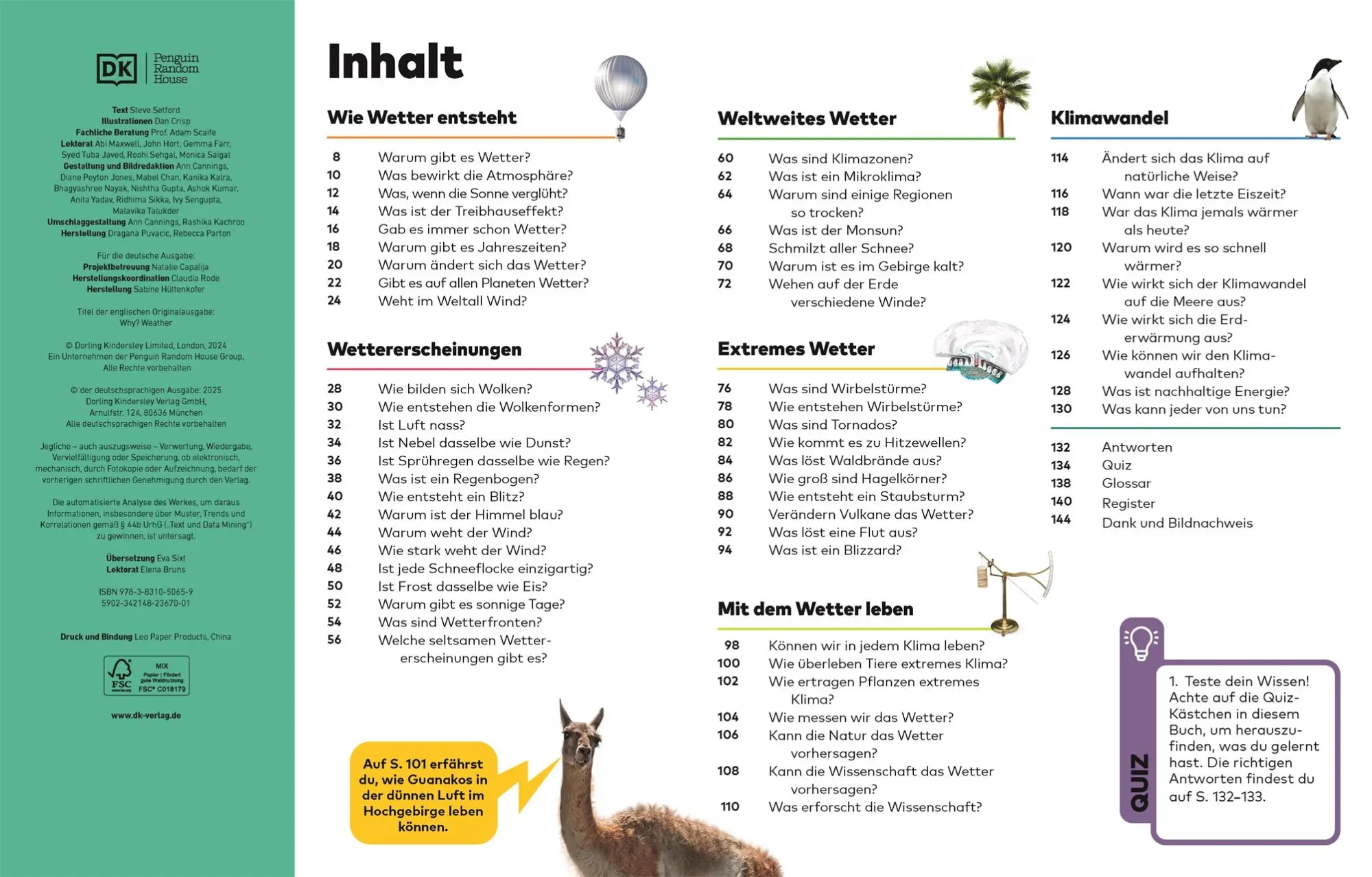 Bild: 9783831050659 | Weshalb? Deshalb! Wetter | Steve Setford | Buch | Weshalb? Deshalb!