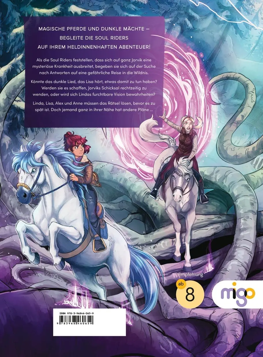 Rückseite: 9783968460659 | Star Stable: Soul Riders. Dunkles Lied | Katie Cook | Buch | Migo