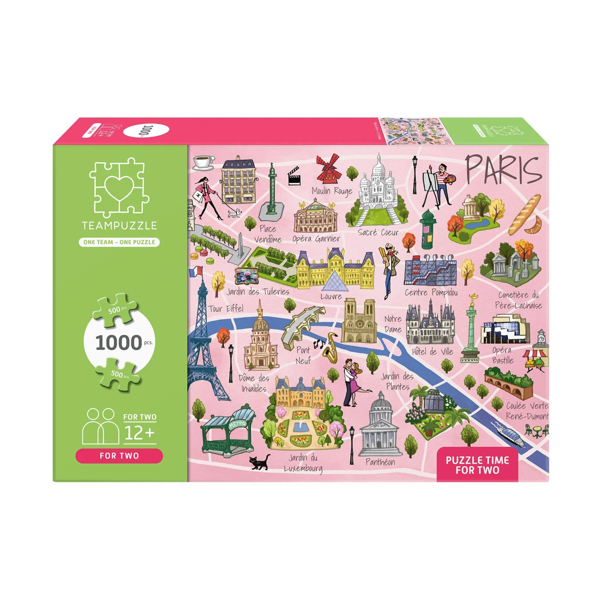 Cover: 4262481530759 | Paris | FOR TWO T1000 | Spiel | 5110 | Deutsch | 2026