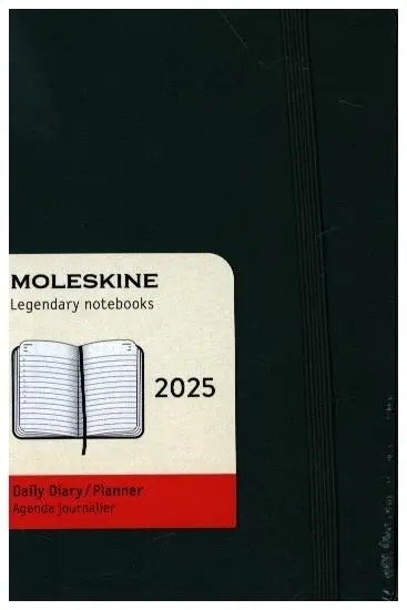 Cover: 8056999270759 | Moleskine 12 Monate Tageskalender 2025, Pocket/A6 | Buch | 400 S.