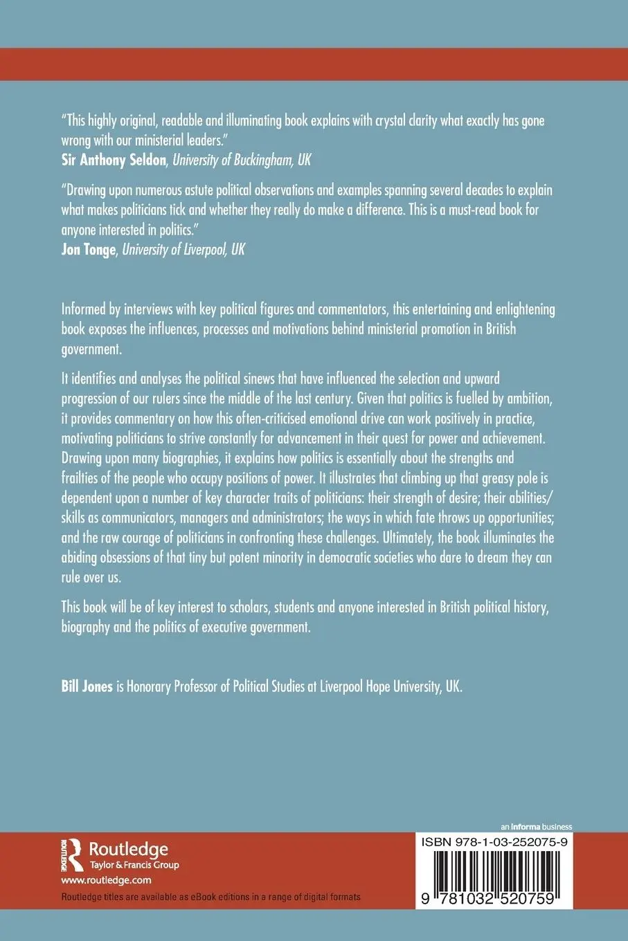 Rückseite: 9781032520759 | 'Just Like Us'? | Bill Jones | Taschenbuch | Englisch | 2024