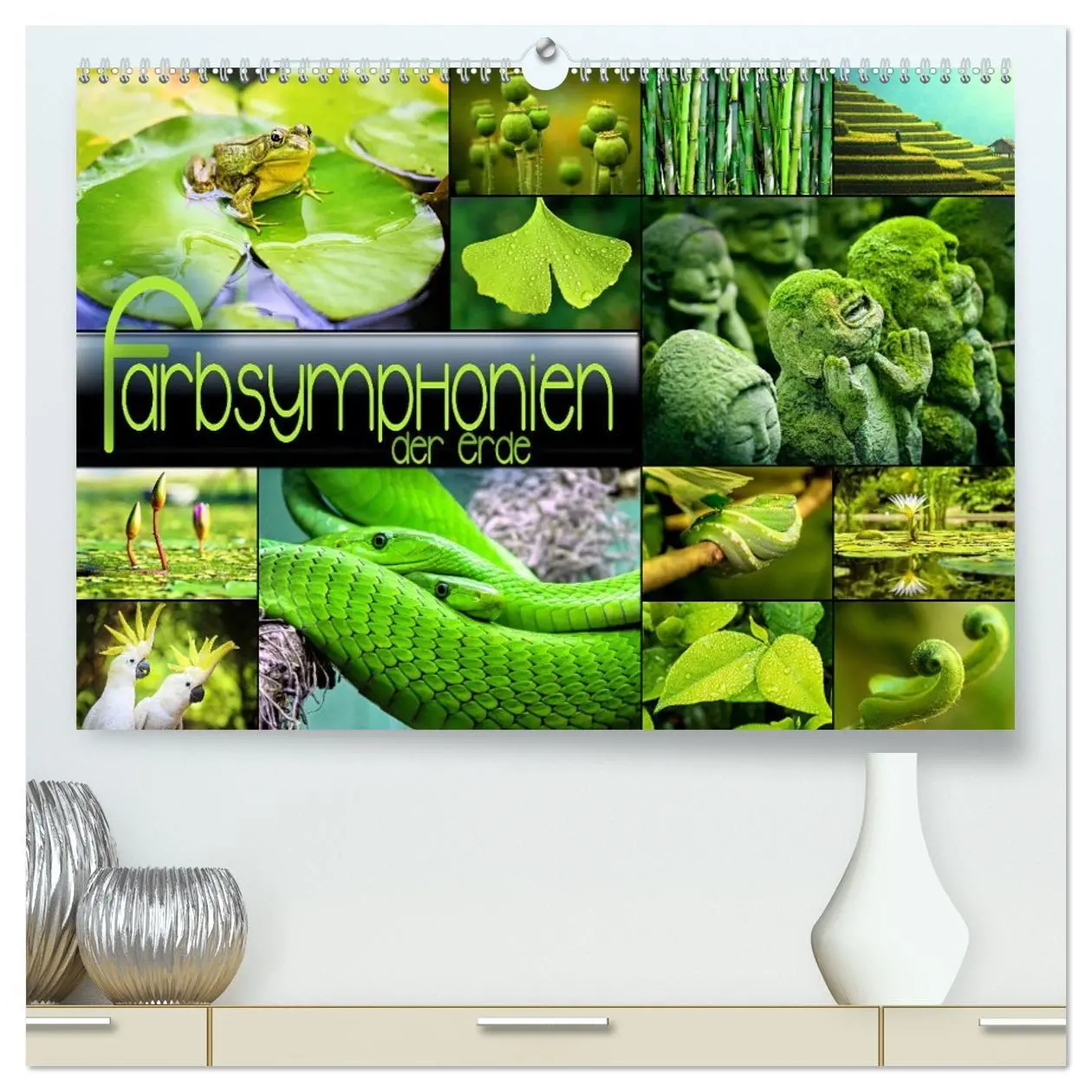 Cover: 9783457440759 | Farbsymphonien der Erde (hochwertiger Premium Wandkalender 2026 DIN...