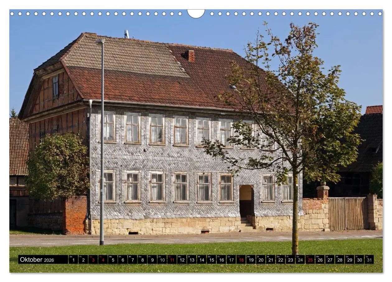 Bild: 9783516080759 | Musik- und Bergstadt Sondershausen/Thüringen (Wandkalender 2026 DIN...