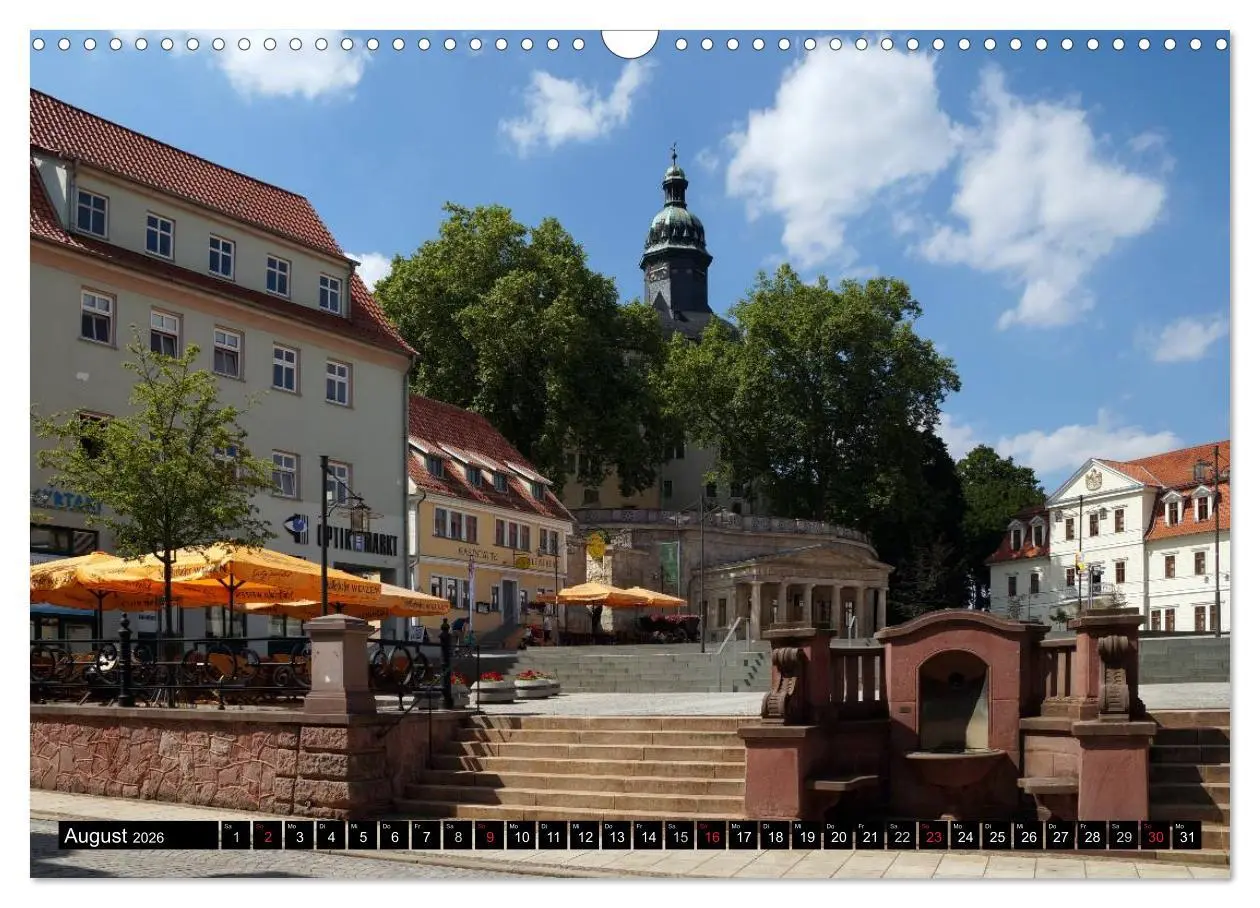 Bild: 9783516080759 | Musik- und Bergstadt Sondershausen/Thüringen (Wandkalender 2026 DIN...