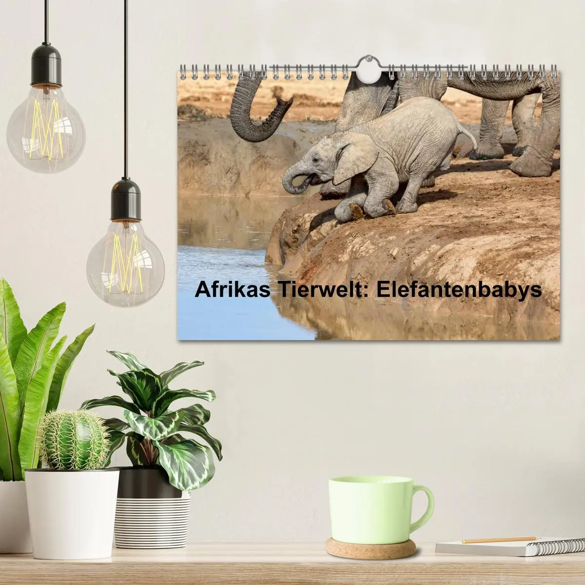 Bild: 9783516220759 | Afrikas Tierwelt: Elefantenbabys (Wandkalender 2026 DIN A4 quer),...