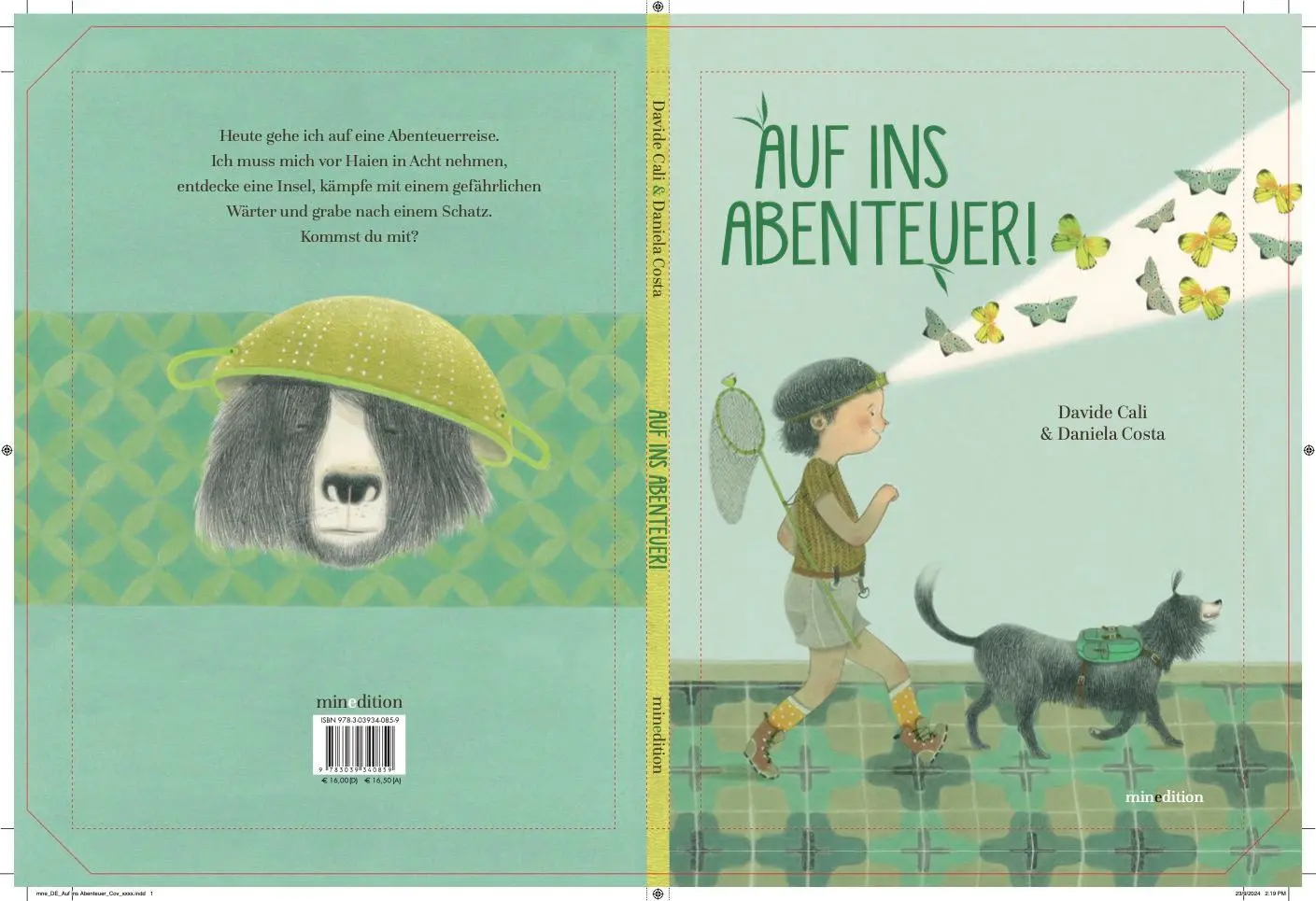 Rückseite: 9783039340859 | Auf ins Abenteuer | Davide Cali | Buch | 40 S. | Deutsch | 2025