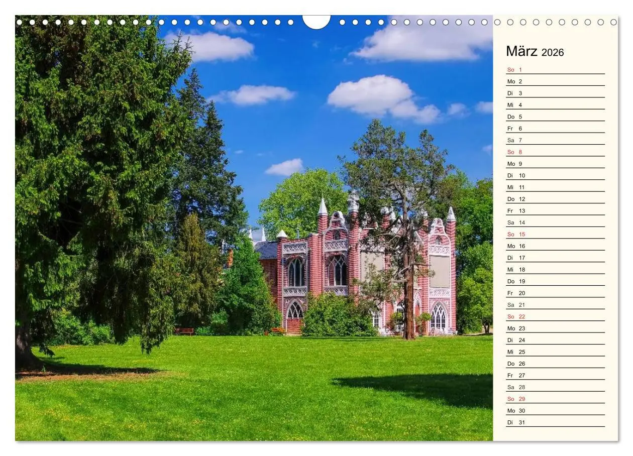 Bild: 9783457980859 | Spaziergang durch den Wörlitzer Park (Wandkalender 2026 DIN A3...