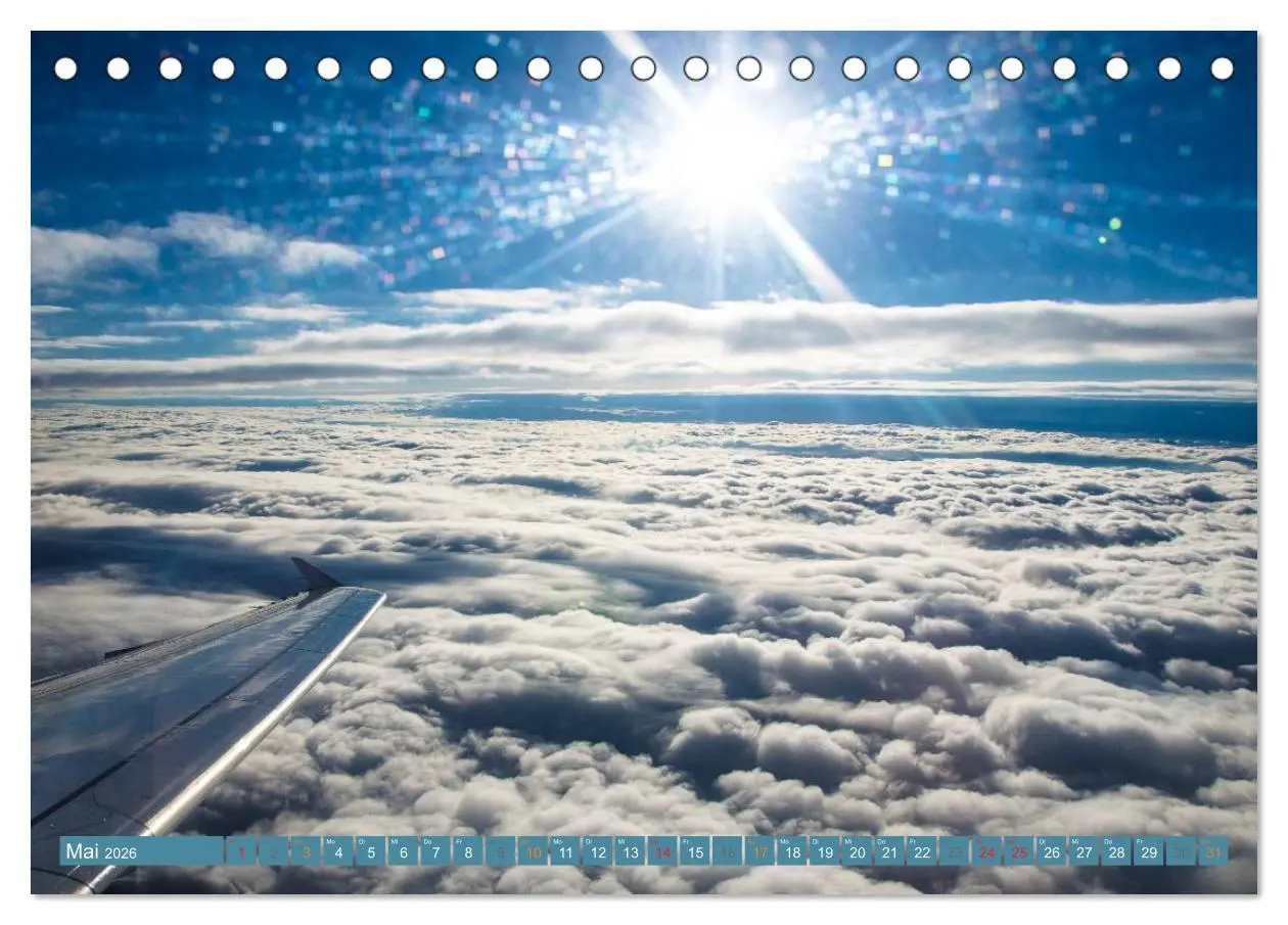 Bild: 9783516210859 | Die Sonne - 2026 (Tischkalender 2026 DIN A5 quer), CALVENDO...