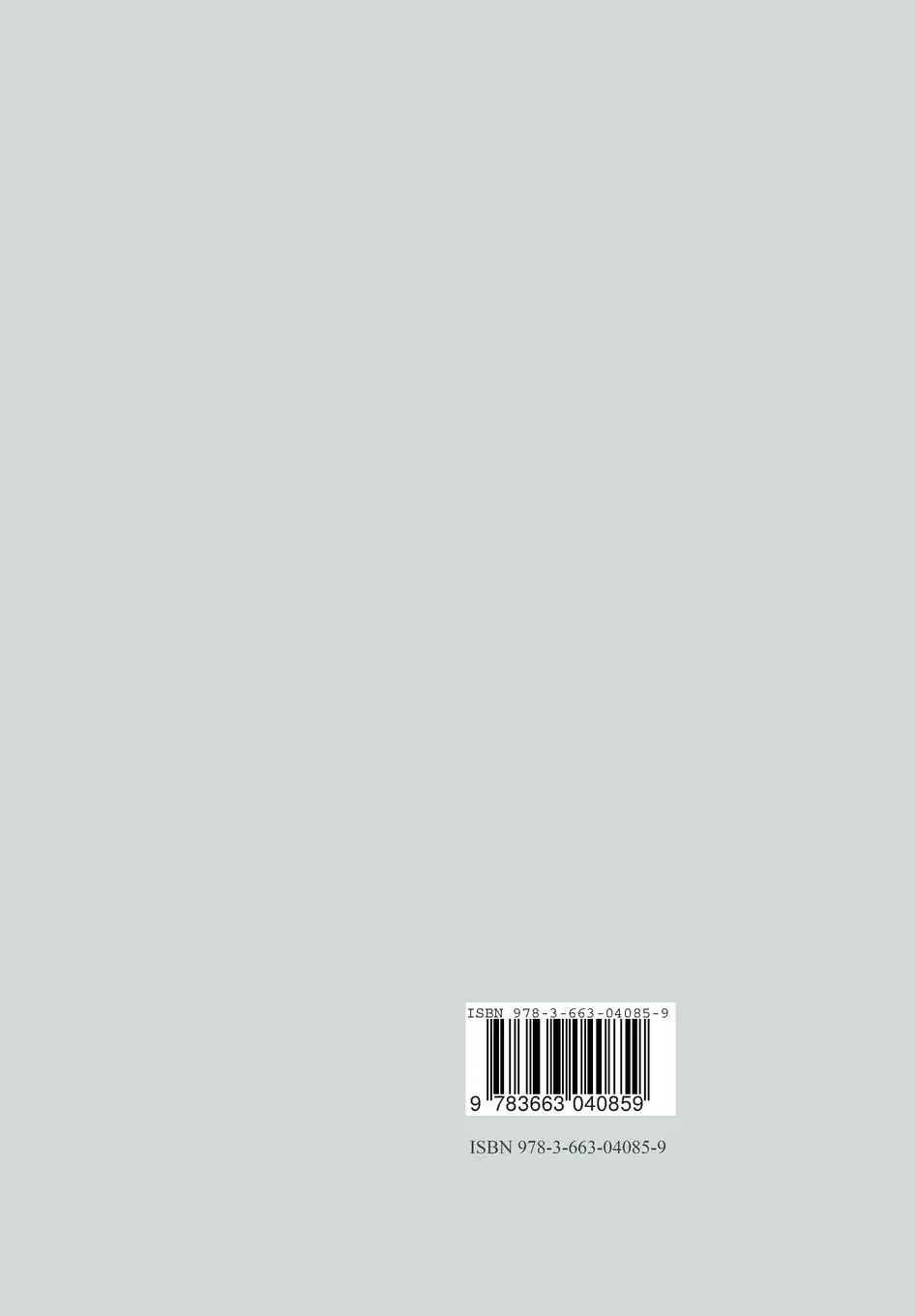 Rückseite: 9783663040859 | Leben und Werk von Dietrich Brandis 1824-1907 | Herbert Hesmer | Buch