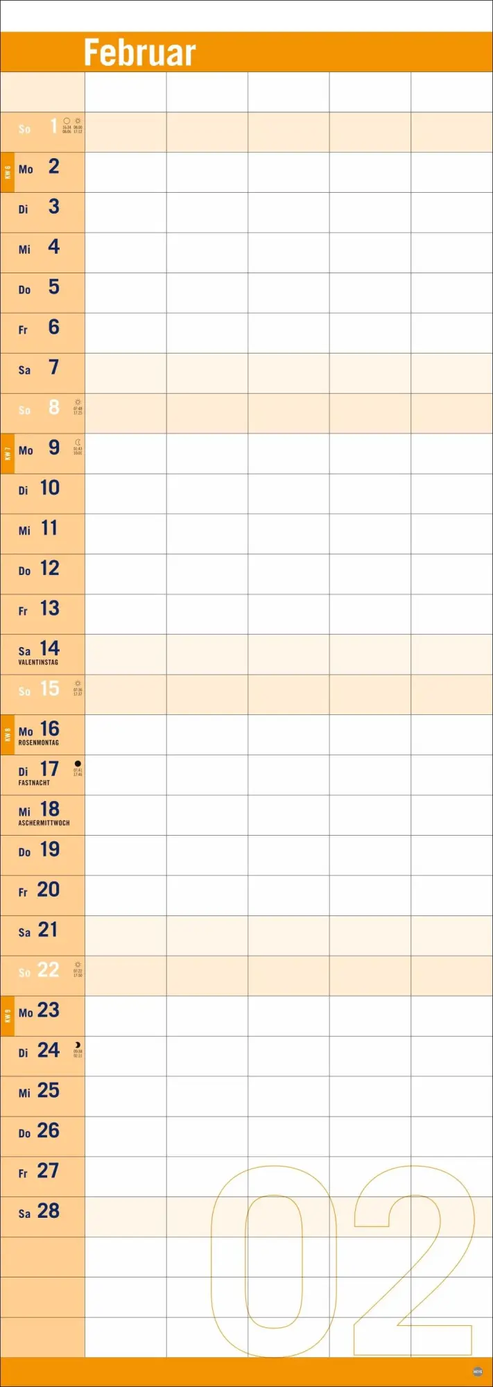 Bild: 9783756410859 | Allround-Familienplaner Vertical Kalender 2026 | Heye | Kalender