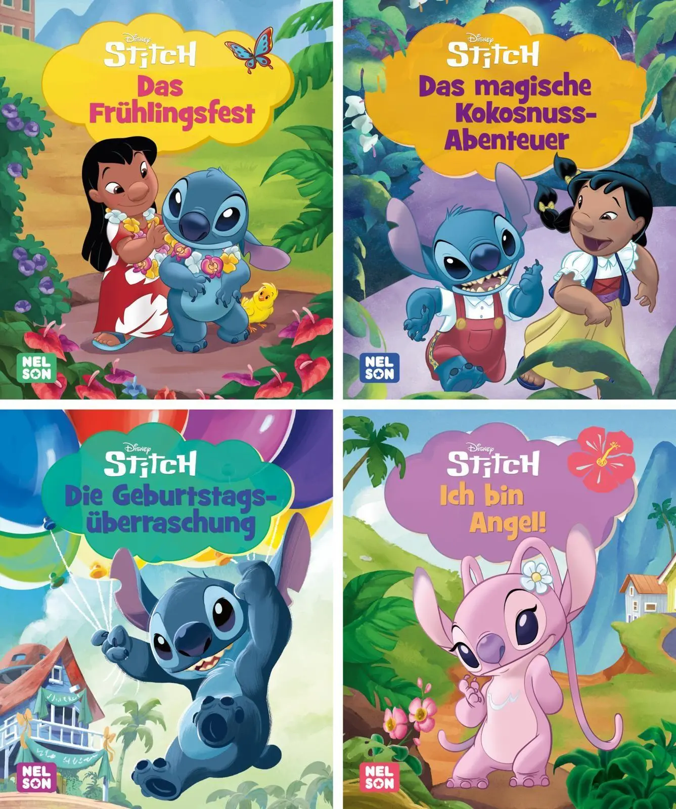 Cover: 9783845130859 | Nelson Mini-Bücher: 4er Disney Lilo &amp; Stitch 5-8 | Box | 20 S. | 2026