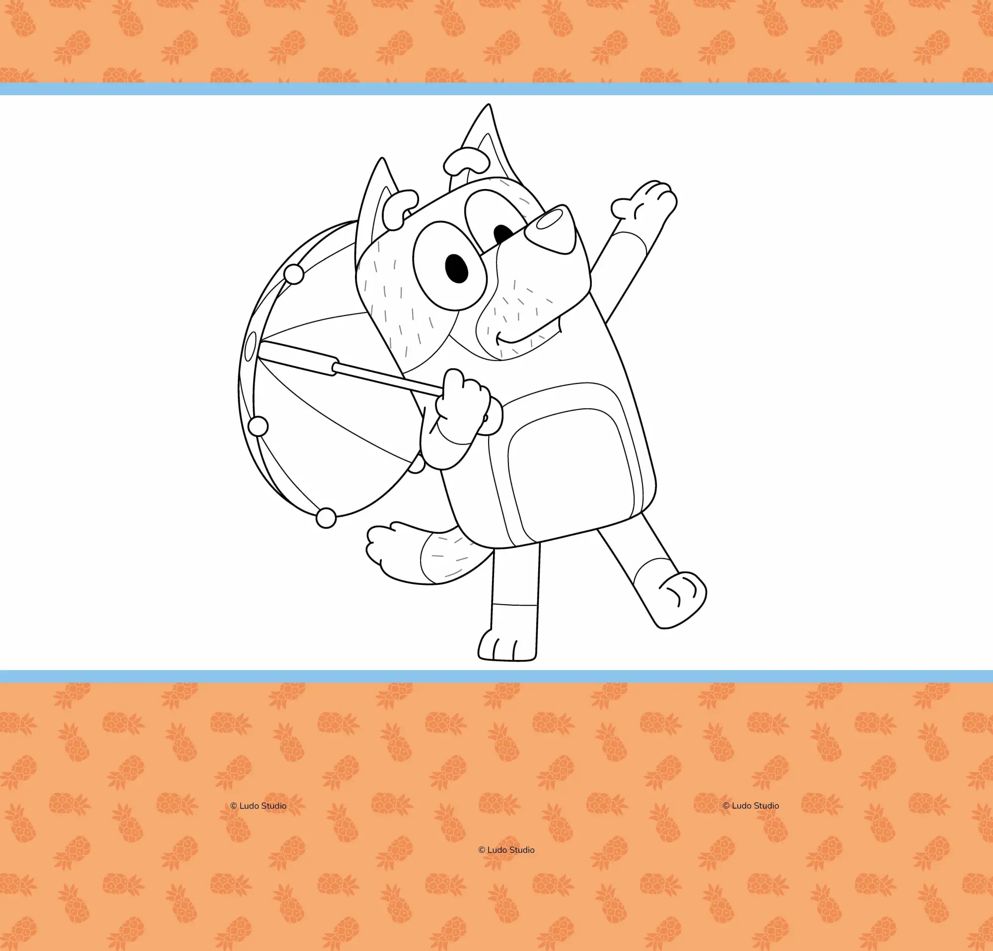 Bild: 9783849950859 | Bluey Mein Bastelblock mit kindersicherer Schere | Taschenbuch | 96 S.
