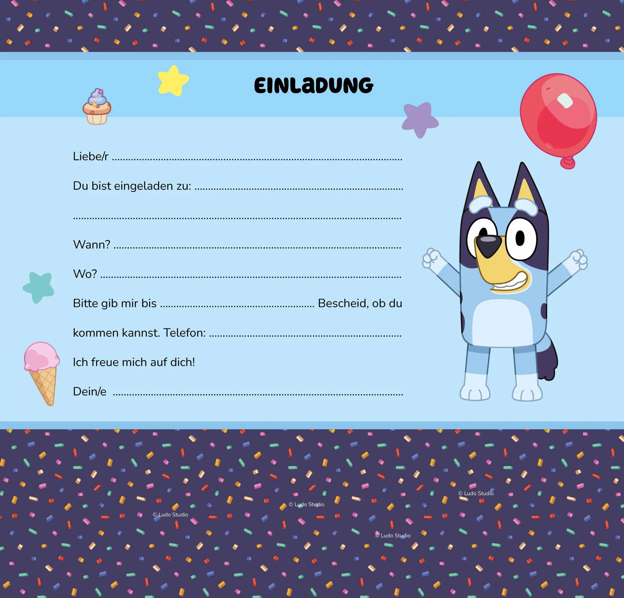 Bild: 9783849950859 | Bluey Mein Bastelblock mit kindersicherer Schere | Taschenbuch | 96 S.