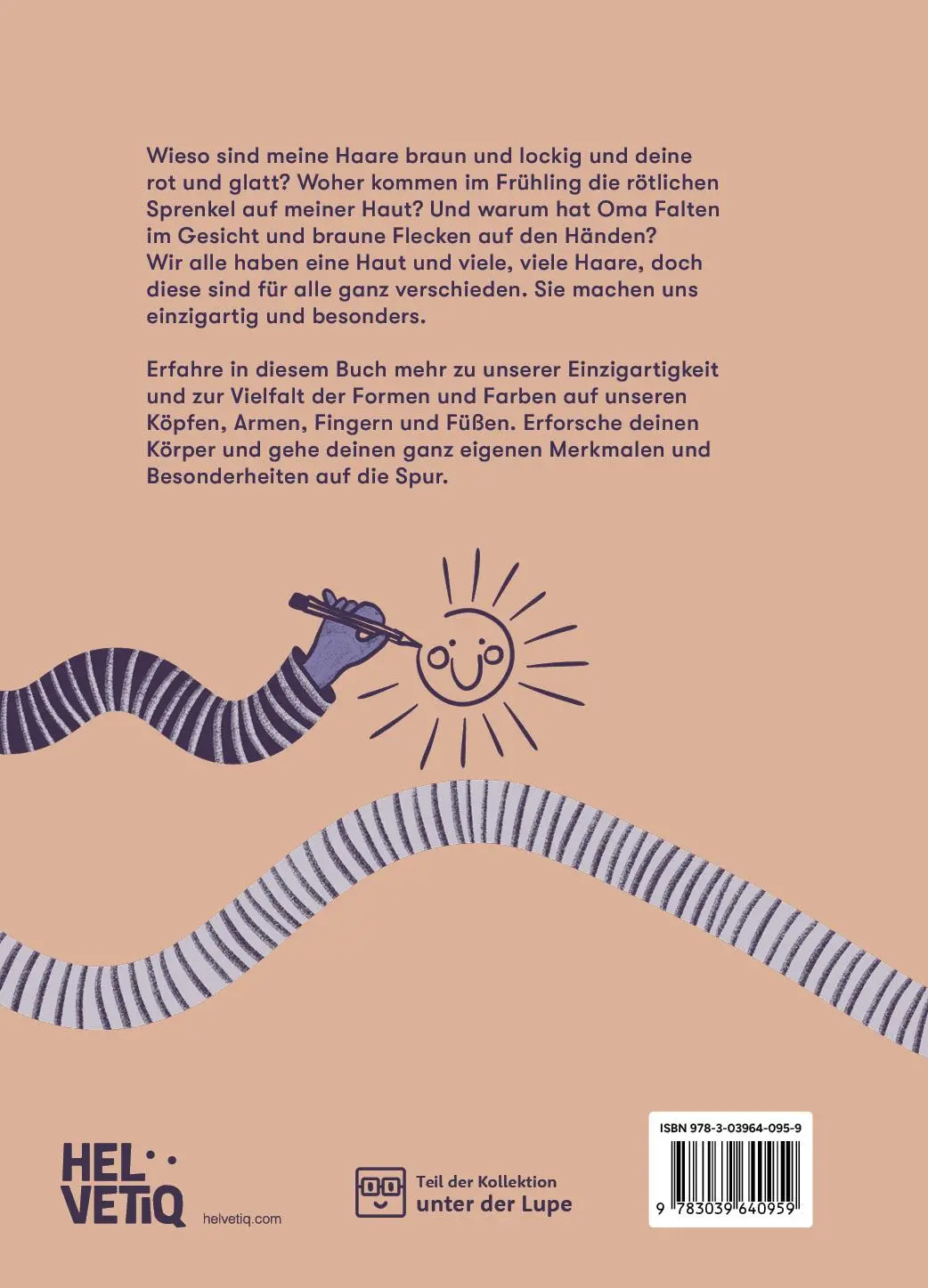 Rückseite: 9783039640959 | Haut und Haaren auf der Spur | Wie sie uns einzigartig machen | Lange