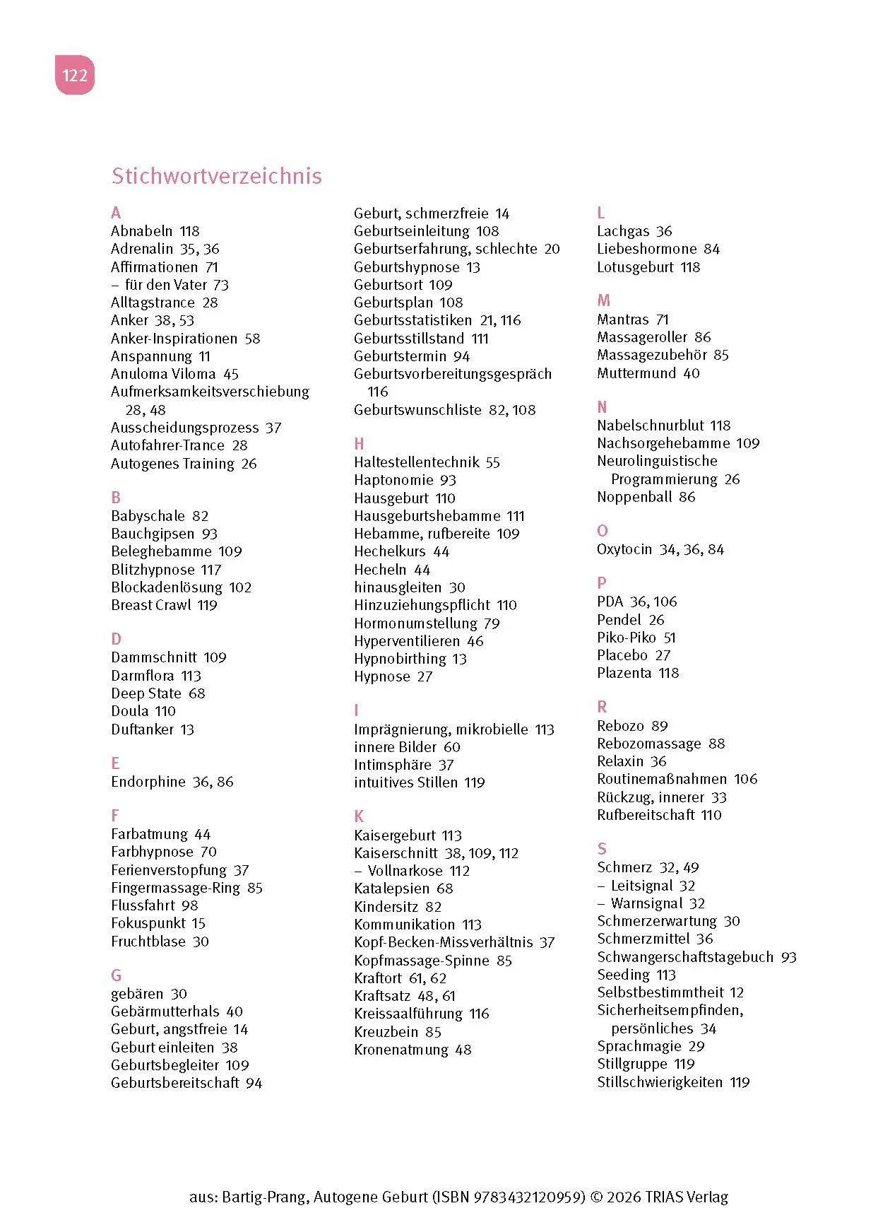Bild: 9783432120959 | Autogene Geburt | Mit Hypnobirthing selbstbestimmt gebären | Buch