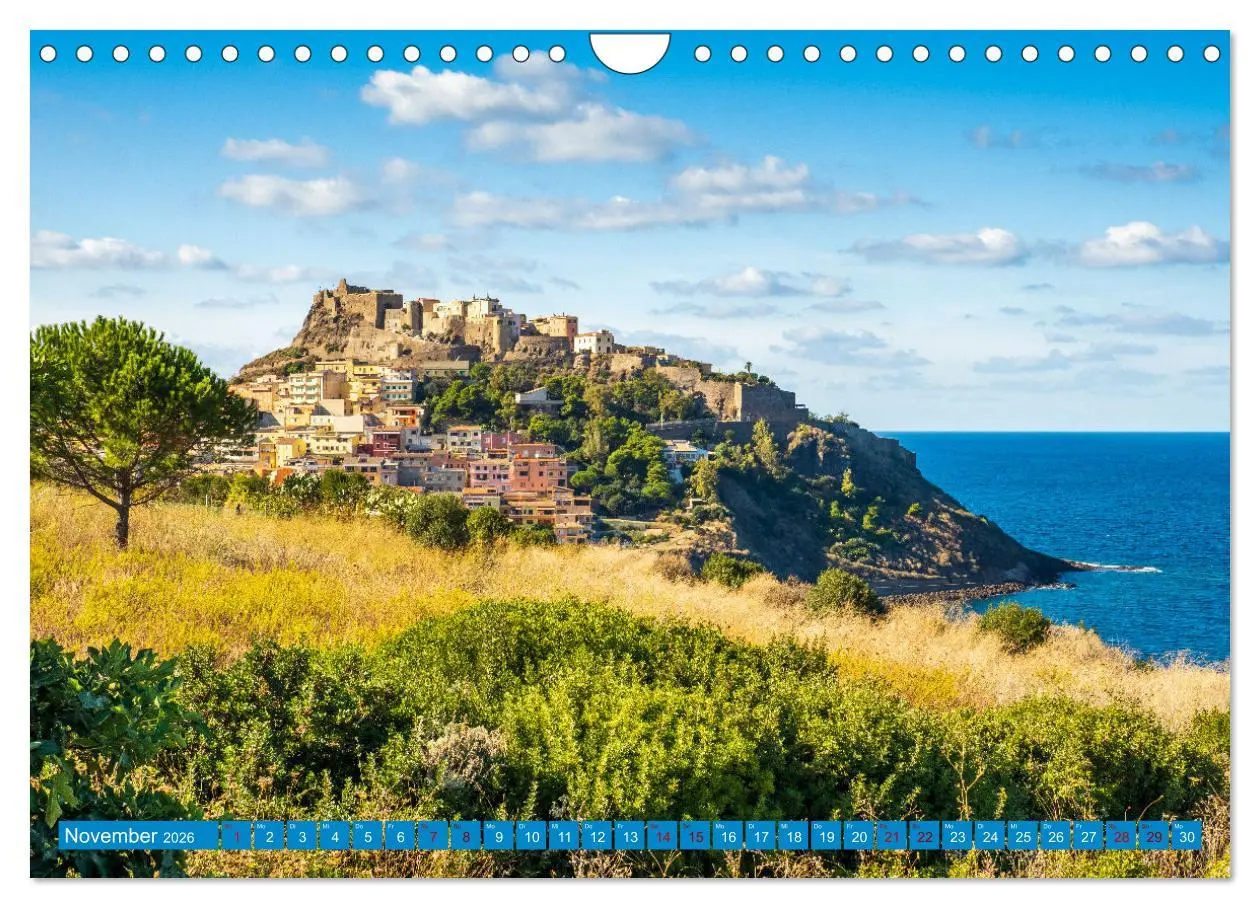 Bild: 9783457590959 | Sardinien mit Korsika (Wandkalender 2026 DIN A4 quer), CALVENDO...