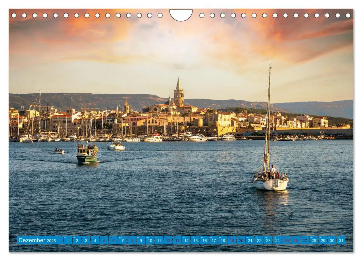 Bild: 9783457590959 | Sardinien mit Korsika (Wandkalender 2026 DIN A4 quer), CALVENDO...