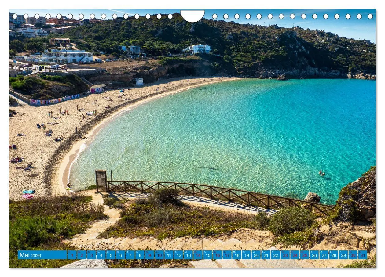 Bild: 9783457590959 | Sardinien mit Korsika (Wandkalender 2026 DIN A4 quer), CALVENDO...