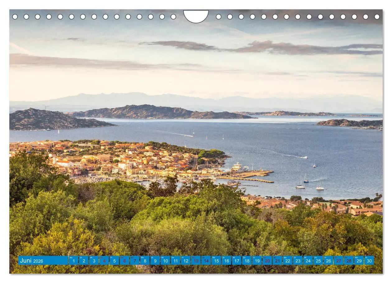 Bild: 9783457590959 | Sardinien mit Korsika (Wandkalender 2026 DIN A4 quer), CALVENDO...