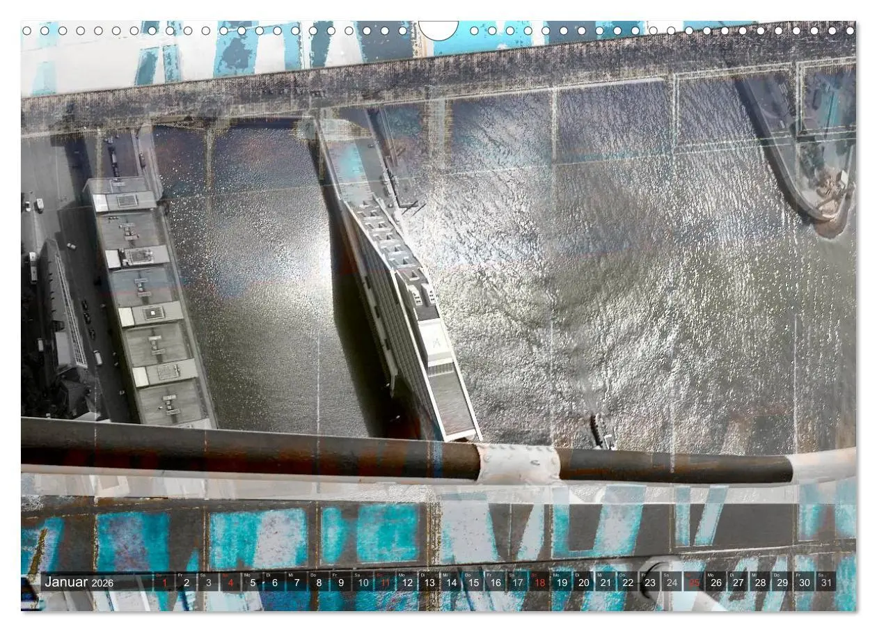 Bild: 9783516130959 | Photo-Art / Hamburg Hafen (Wandkalender 2026 DIN A3 quer), CALVENDO...