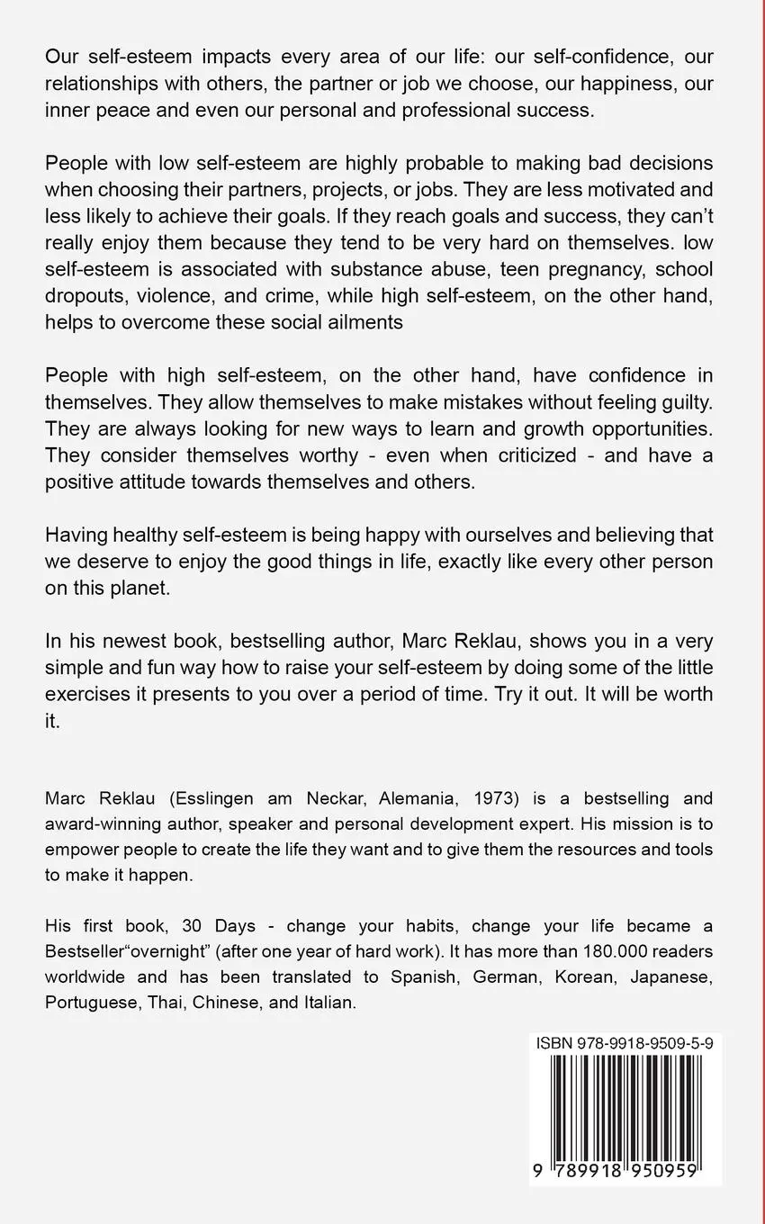 Rückseite: 9789918950959 | Love Yourself First! | Boost your self-esteem in 30 Days | Marc Reklau