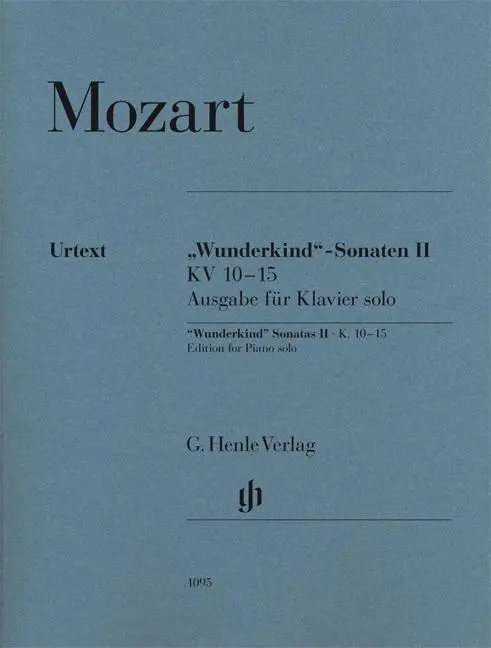 Cover: 9790201810959 | Wunderkind' Sonatas Volume II K.10-15 | Wolfgang Amadeus Mozart | Buch