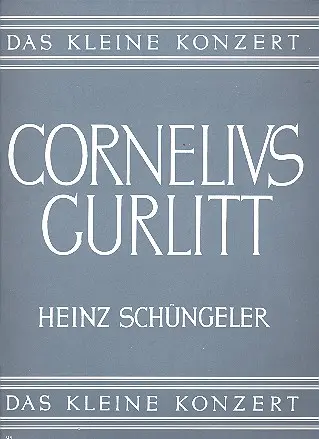Cover: 9790204400959 | Kleines Concert | Gurlitt | Buch | Heinrichshofen Verlag