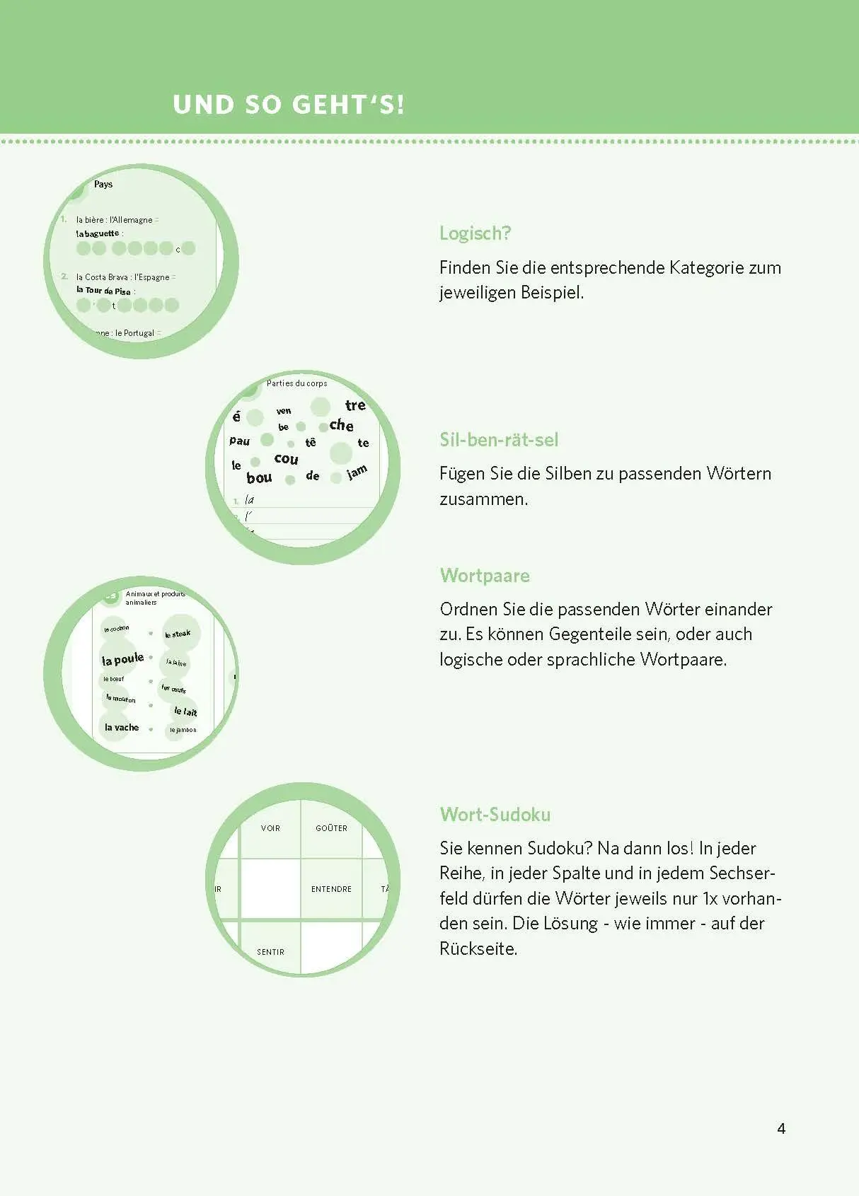 Bild: 9783125661059 | PONS Sprachrätsel Französisch | Taschenbuch | PONS Sprachrätsel | 2025