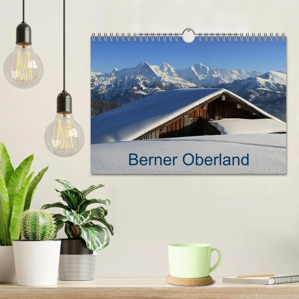 Bild: 9783435771059 | Berner Oberland (Wandkalender 2025 DIN A4 quer), CALVENDO...