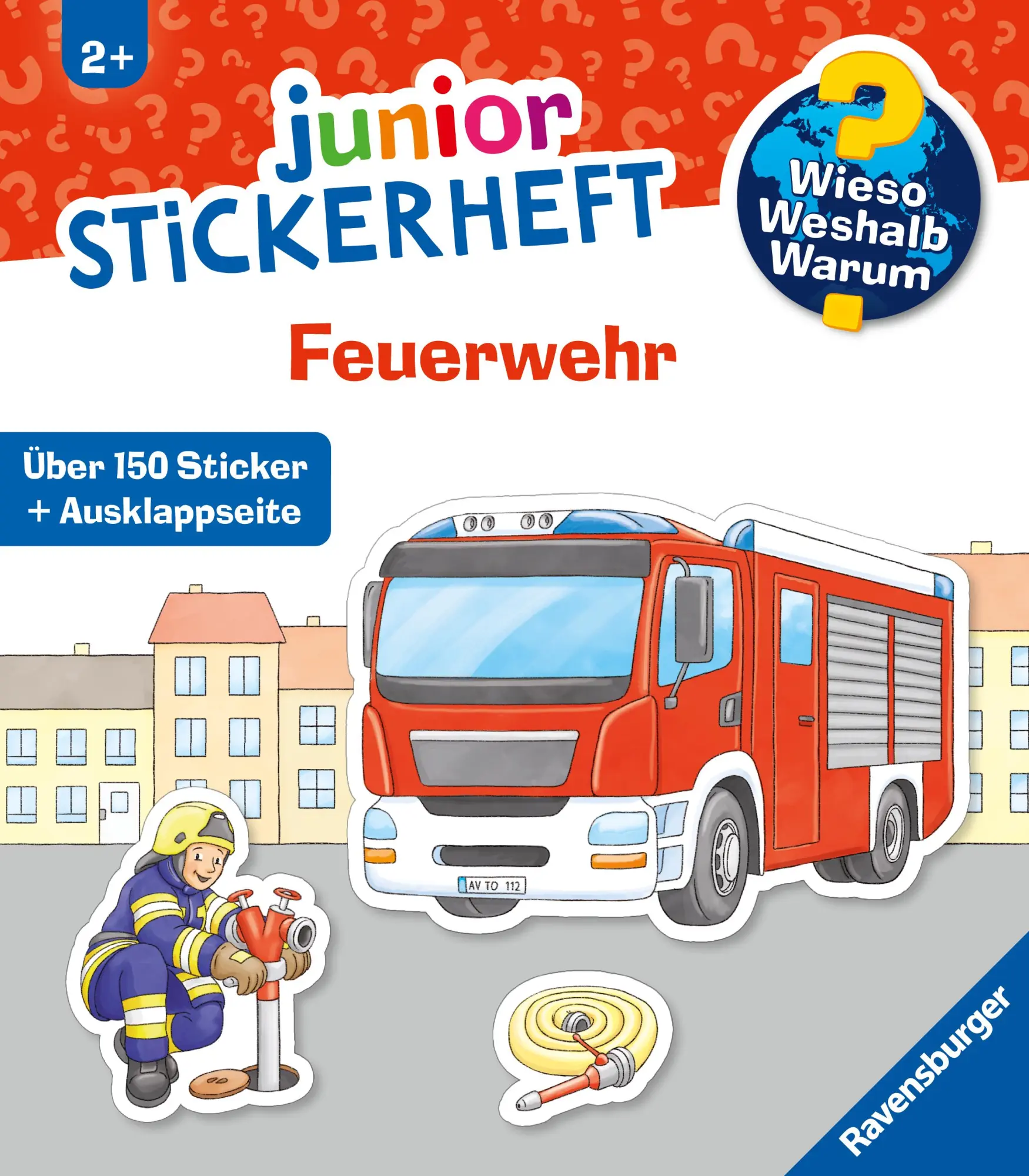 Cover: 9783473601059 | Wieso? Weshalb? Warum? junior Stickerheft - Feuerwehr | Kockmann