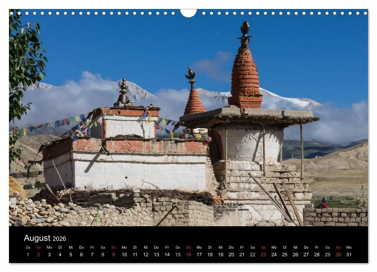 Bild: 9783516021059 | MUSTANG - das verborgene Königreich im Himalaya (Wandkalender 2026...