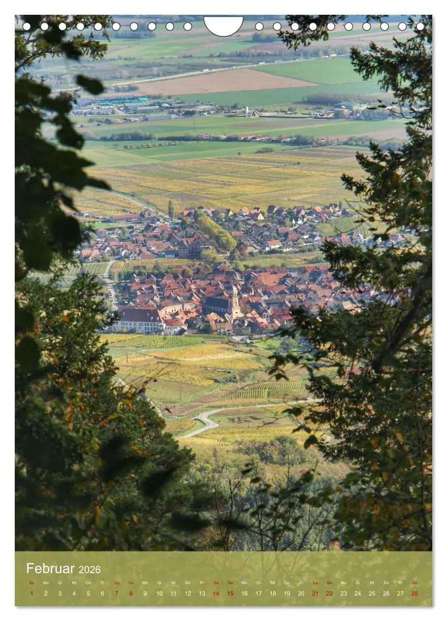 Bild: 9783516331059 | Reise durchs Elsass (Wandkalender 2026 DIN A4 hoch), CALVENDO...