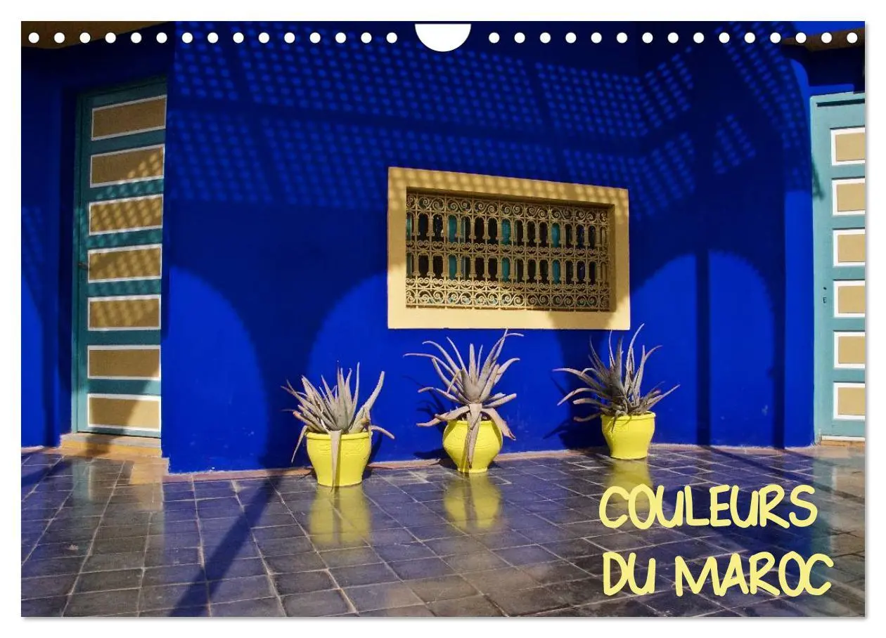 Cover: 9783516571059 | COULEURS DU MAROC (Calendrier mural 2026 DIN A4 vertical), CALVENDO...