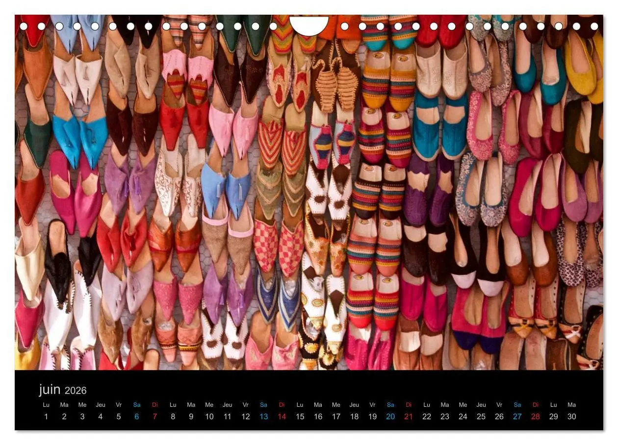 Bild: 9783516571059 | COULEURS DU MAROC (Calendrier mural 2026 DIN A4 vertical), CALVENDO...