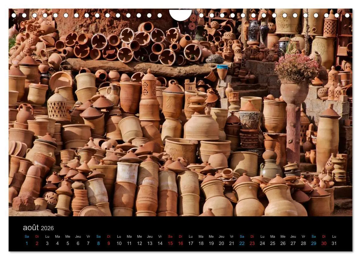 Bild: 9783516571059 | COULEURS DU MAROC (Calendrier mural 2026 DIN A4 vertical), CALVENDO...