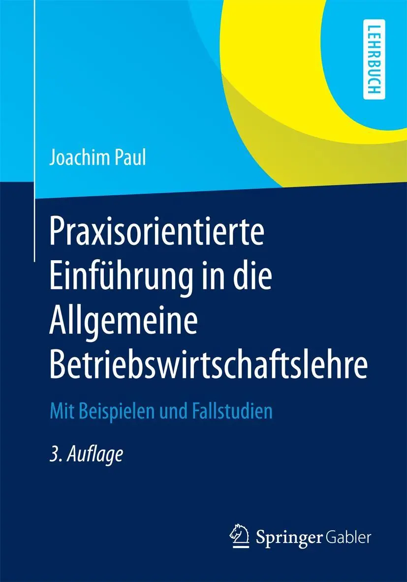 Cover: 9783658071059 | Praxisorientierte Einführung in die Allgemeine...