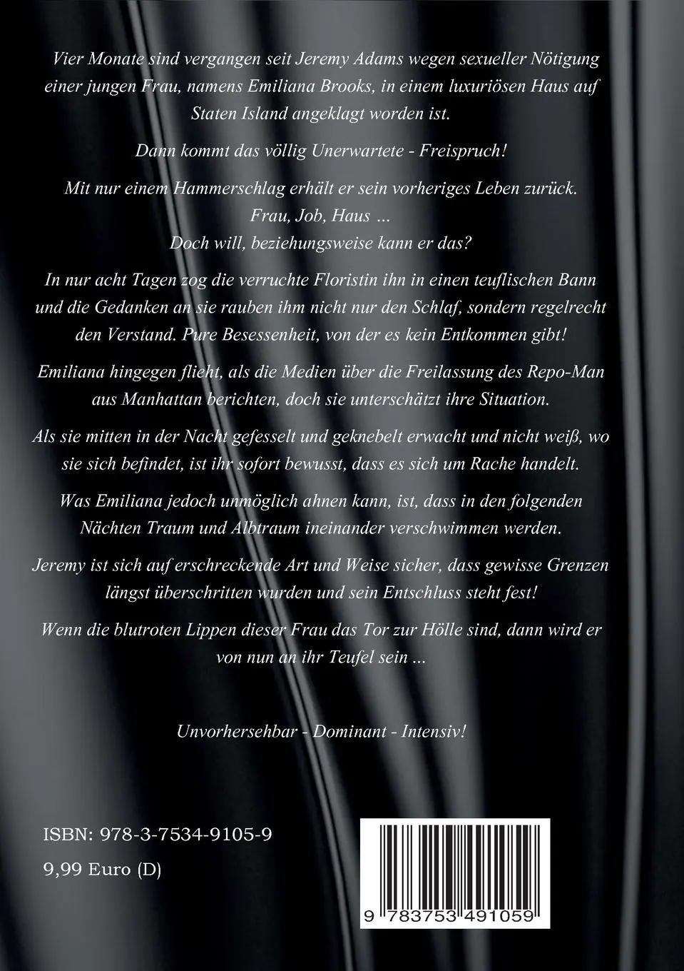 Rückseite: 9783753491059 | 8 NIGHTS | Jeremy | Tanja Wagner | Taschenbuch | Paperback | 240 S.