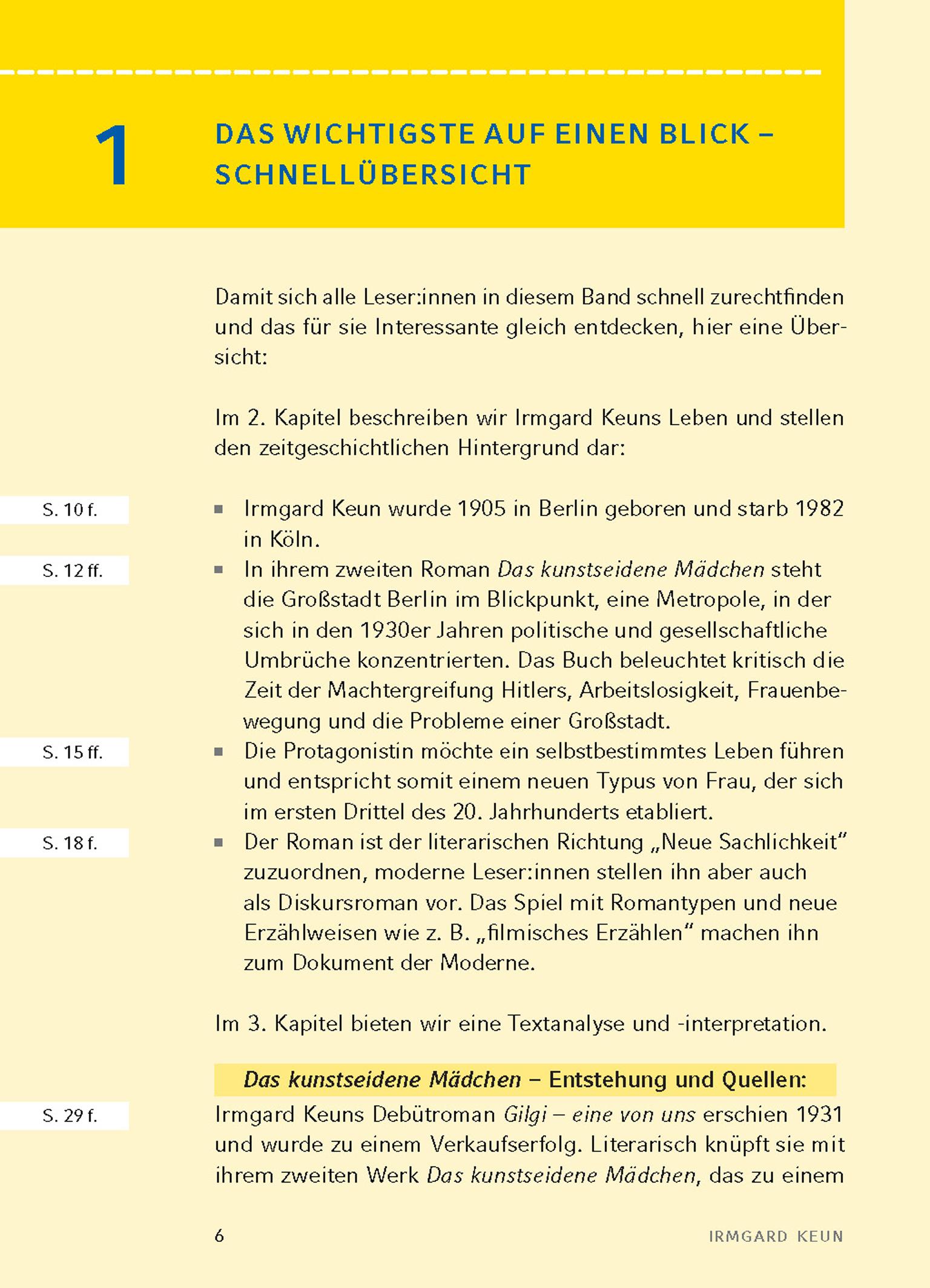 Bild: 9783804421059 | Das kunstseidene Mädchen von Irmgard Keun - Textanalyse und...