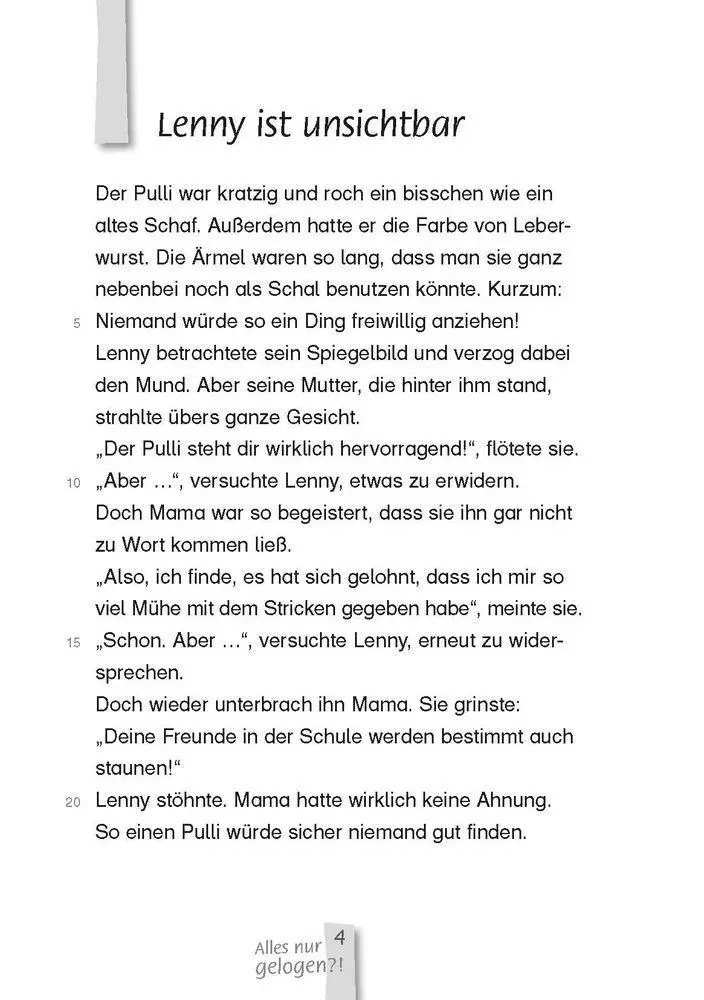 Bild: 9783834671059 | Alles nur gelogen?! - Lesestufe 3 | Petra Bartoli Y Eckert | Buch