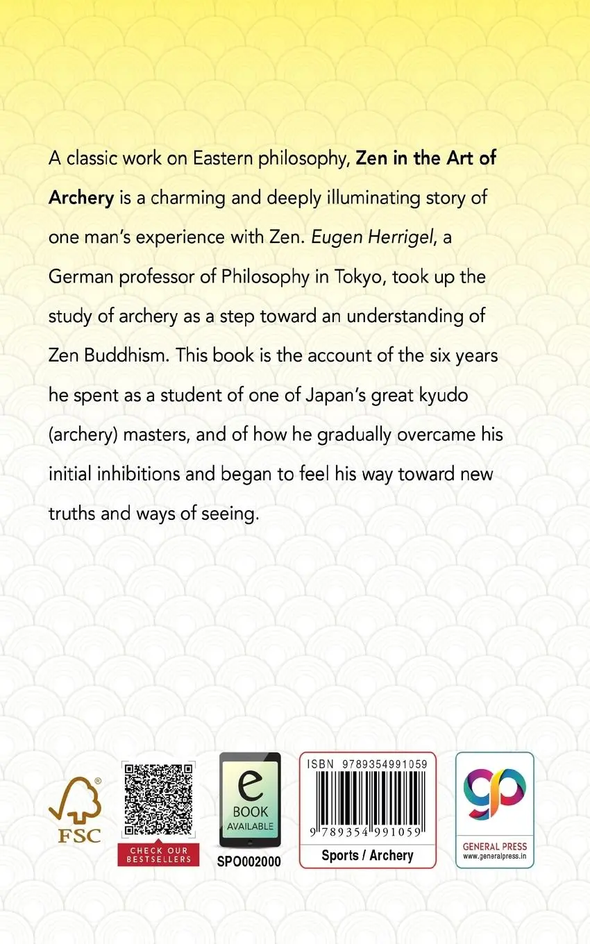 Rückseite: 9789354991059 | Zen in the Art of Archery | Eugen Herrigel | Taschenbuch | Englisch