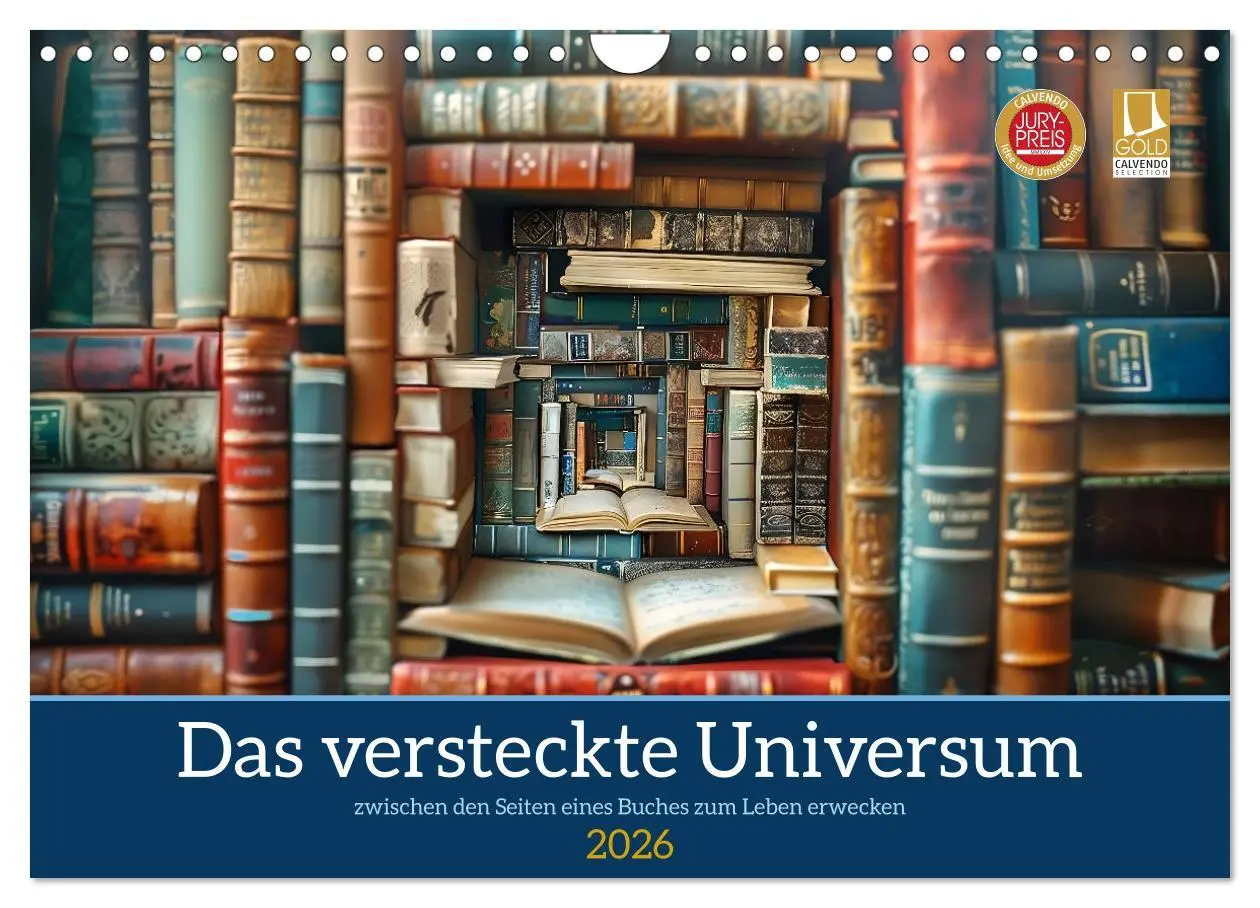 Cover: 9783457301159 | Das versteckte Universum (Wandkalender 2026 DIN A4 quer), CALVENDO...