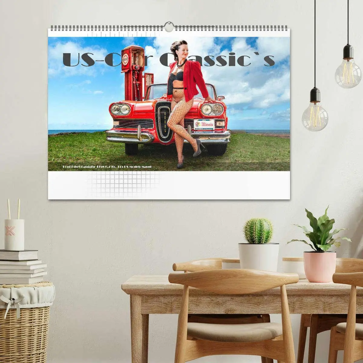 Bild: 9783457781159 | US-Car Classic's (Wandkalender 2026 DIN A2 quer), CALVENDO...