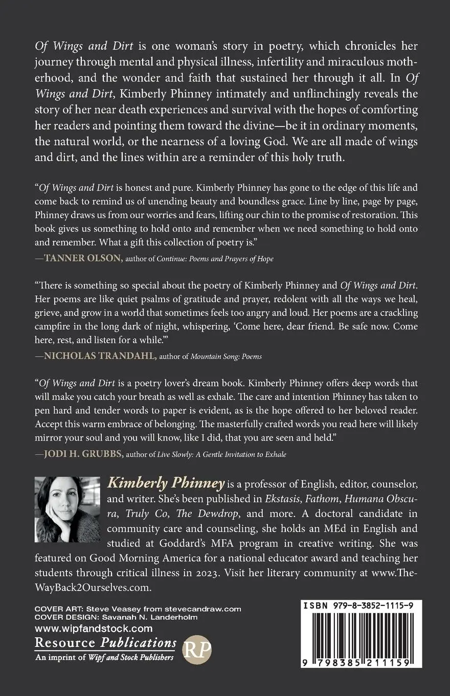 Rückseite: 9798385211159 | Of Wings and Dirt | Kimberly Phinney | Taschenbuch | Englisch | 2024