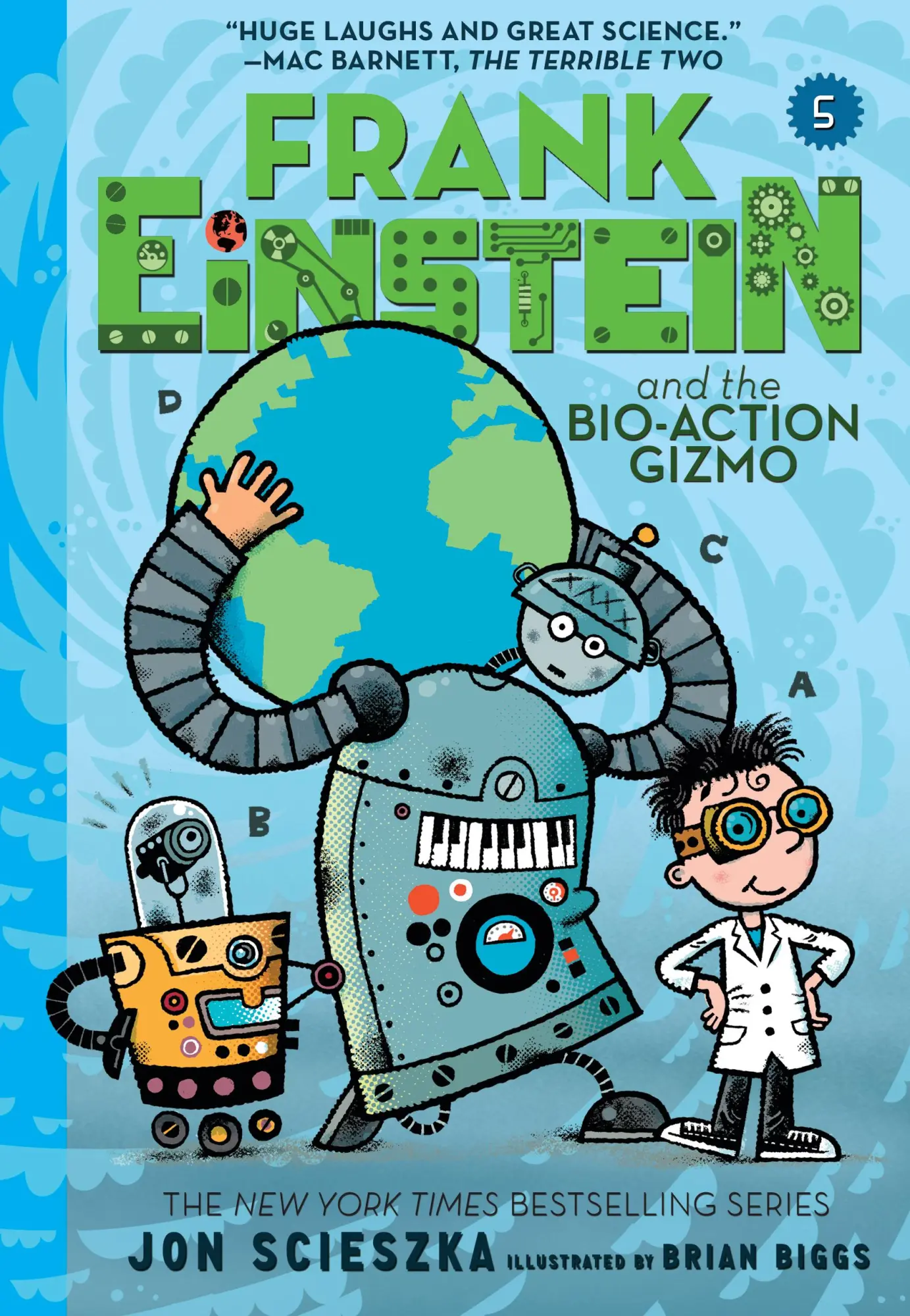 Cover: 9781419731259 | Frank Einstein and the Bio-Action Gizmo (Frank Einstein #5) | Scieszka
