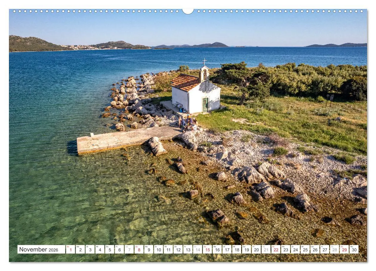 Bild: 9783457391259 | Kroatien von oben (hochwertiger Premium Wandkalender 2026 DIN A2...