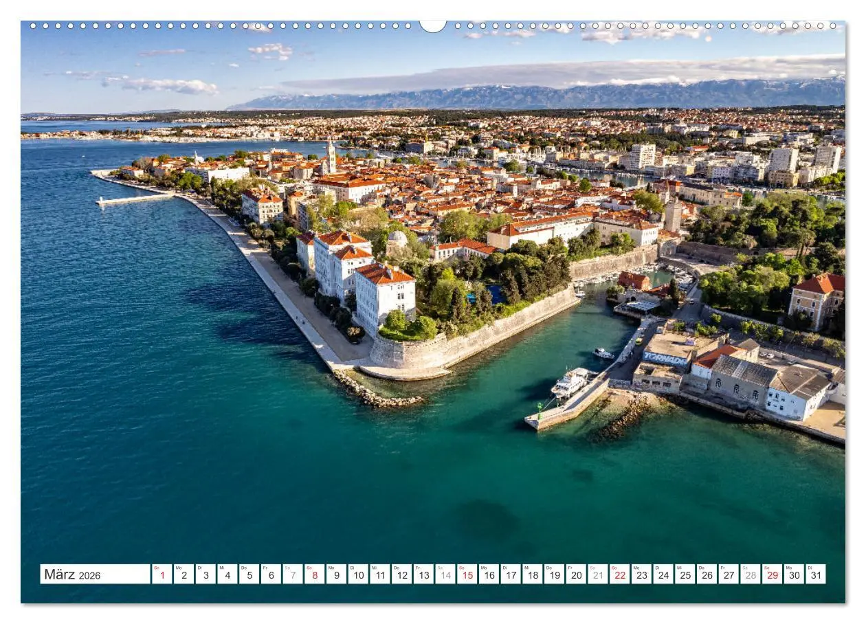 Bild: 9783457391259 | Kroatien von oben (hochwertiger Premium Wandkalender 2026 DIN A2...