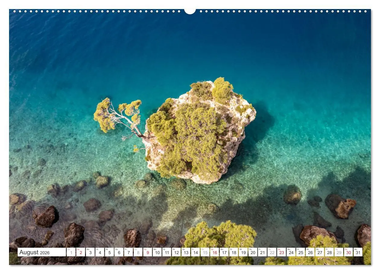 Bild: 9783457391259 | Kroatien von oben (hochwertiger Premium Wandkalender 2026 DIN A2...
